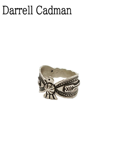 画像1: 【 Darrell Cadman（ダレルキャドマン） 】 サンダーバードアローリング [ Thunderbird Arrow Ring ] 【 メール便可 】