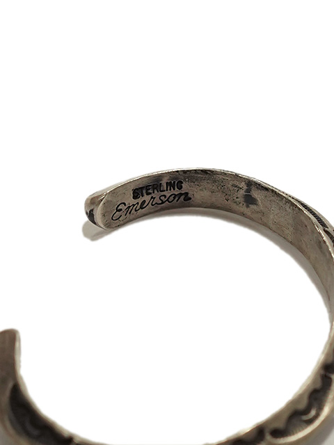 画像5: 【 Emerson Bill（エマーソン ビル） 】ナバホシルバーバングル [ NAVAJO JEWELRY ] 【 メール便可 】