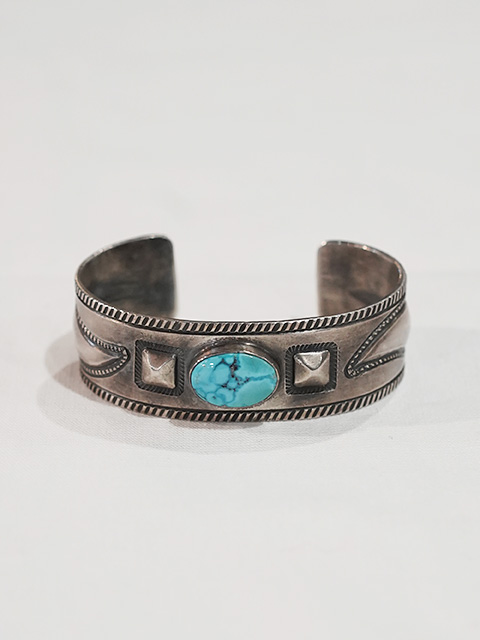 画像3: 【 Fritson Toledo　（フリットソントレド） 】 ターコイズバングル [ Turquoise Bangle ] [ Kingman Turquois ( キングマンターコイズ ) ]