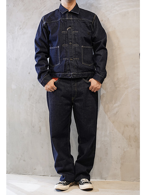 画像10: 【 FULLCOUNT x GDC（フルカウント） 】　クラシックプリーティドデニムジャケット　[ Classic Pleated Denim Jacket ] [ INDIGO ]