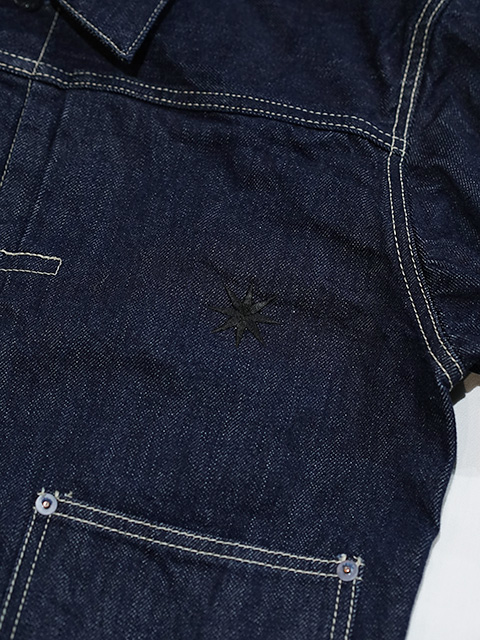 画像4: 【 FULLCOUNT x GDC（フルカウント） 】　クラシックプリーティドデニムジャケット　[ Classic Pleated Denim Jacket ] [ INDIGO ]