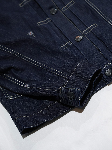 画像6: 【 FULLCOUNT x GDC（フルカウント） 】　クラシックプリーティドデニムジャケット　[ Classic Pleated Denim Jacket ] [ INDIGO ]