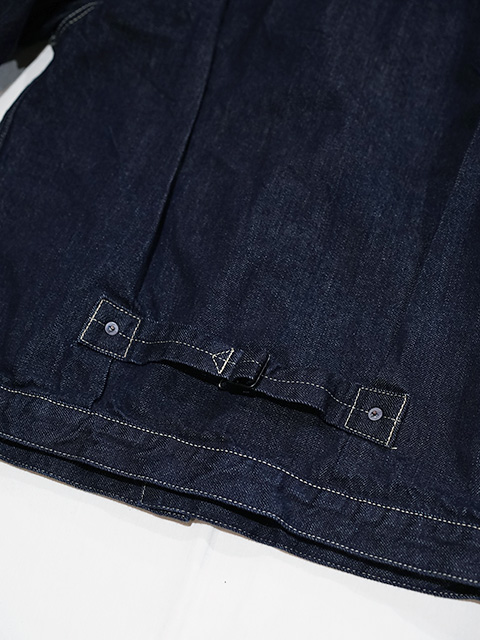 画像8: 【 FULLCOUNT x GDC（フルカウント） 】　クラシックプリーティドデニムジャケット　[ Classic Pleated Denim Jacket ] [ INDIGO ]