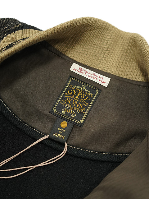 画像9: 【 GYPSY & SONS（ジプシー&サンズ） 】　VMC ツートン ビーチクロス スポーツ ジャケット　[ VMC TWO-TONE BEACH CROTH SPORTS JACKET ] [ BLACK ]