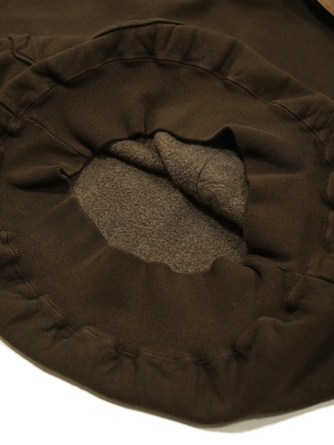 画像6: 【 GYPSY & SONS（ジプシー&サンズ） 】　ハチマル スウェット フーディ　[ 80 SWEAT HOODIE ][ BROWN CHARCOAL] 