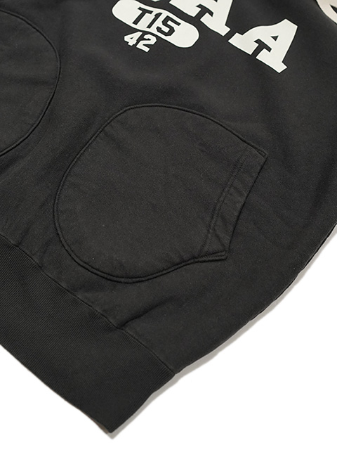 画像6: 【 GYPSY & SONS（ジプシー&サンズ） 】　スウェットフーディー　[ 80 SWEAT HOODIE ] [ MCAA ] [ BLACK ] 