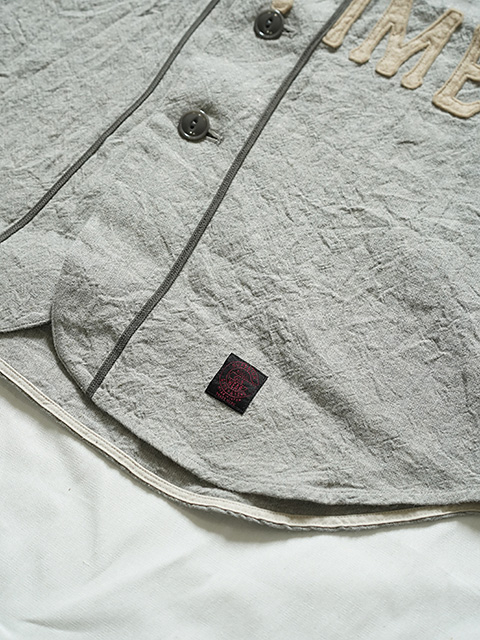 画像5: 【 GYPSY & SONS（ジプシー&サンズ） 】　ベースボールシャツ [ O.T. BASE BALL SHIRTS ] [ GRAY ]