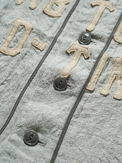 画像7: 【 GYPSY & SONS（ジプシー&サンズ） 】　ベースボールシャツ [ O.T. BASE BALL SHIRTS ] [ GRAY ]