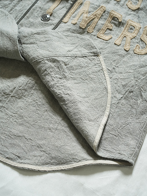 画像8: 【 GYPSY & SONS（ジプシー&サンズ） 】　ベースボールシャツ [ O.T. BASE BALL SHIRTS ] [ GRAY ]