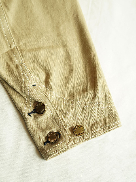 画像7: 【 HEAD LIGHT（ヘッドライト） 】 10oz. RANDOM HBT WORK COAT [ 実名復刻モデル ]