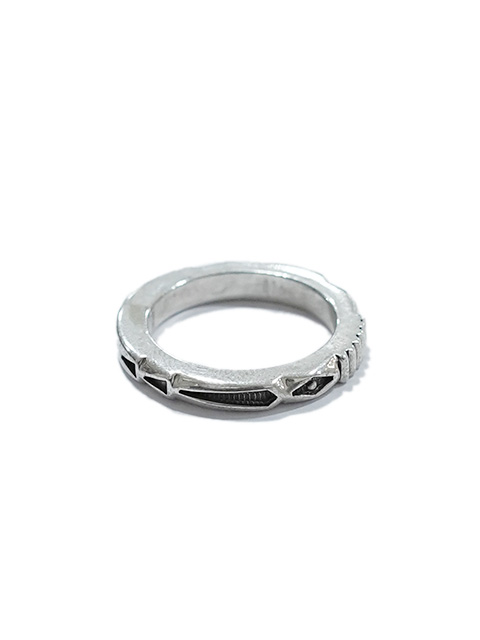 画像3: 【 Jennifer Curtis（ジェニファーカーティス） 】ナバホシルバーリング [ NAVAJO JEWELRY ] [ 15号 ] 【 メール便可 】