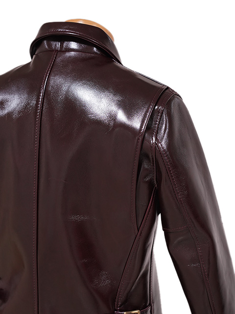 画像10: 【 Y'2 LEATHER（ワイツーレザー） 】 アニリンステアシングルライダース [ Aniline Steer Single Riders ( 牛革 ) ] [ CHERRY ]