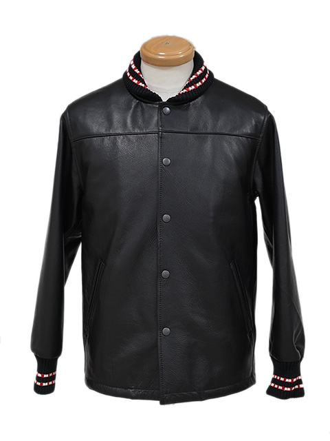 画像3: 【 Y'2 LEATHER（ワイツーレザー） 】 ステアオイルレザーファラオジャケット [ Steer Oil Pharaoh Jacket (牛革) ] [ BLACK ] 