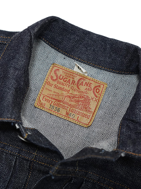 画像8: 【 SUGAR CANE（シュガーケン） 】 13oz. DENIM BLOUSE [ 1936 MODEL ] [ One Wash ]