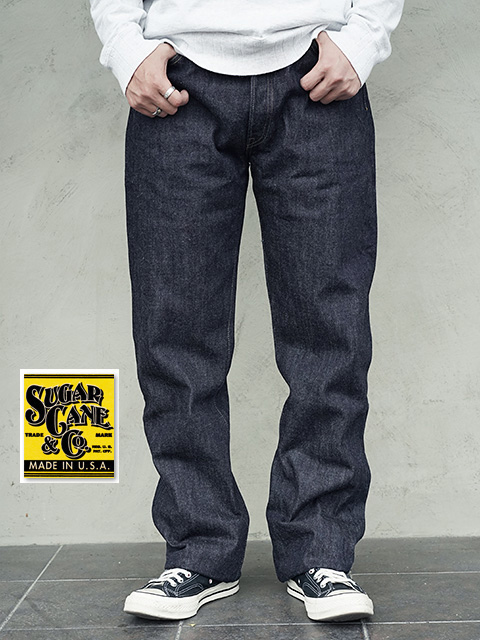 画像1: 【 SUGAR CANE（シュガーケン） 】 14.25oz. DENIM 1947 MODEL (REGULAR STRAIGHT)[ One Wash ]
