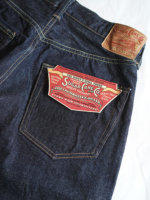 画像10: 【 SUGAR CANE（シュガーケン） 】 14.25oz. DENIM 1947 MODEL (REGULAR STRAIGHT)[ One Wash ]
