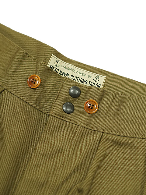 画像3: 【 SUGAR CANE×Mister Freedom（シュガーケン×ミスターフリーダム） 】 【 11.5oz. 】Brown Drill Diggers Trousers [ NAVAL CLOTHING TAILOR ]