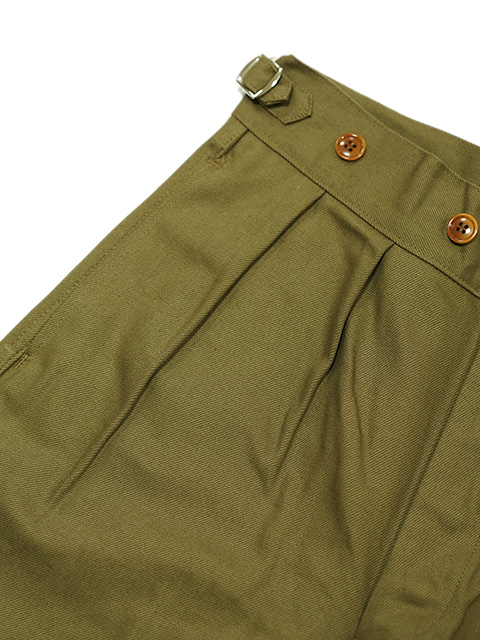 画像4: 【 SUGAR CANE×Mister Freedom（シュガーケン×ミスターフリーダム） 】 【 11.5oz. 】Brown Drill Diggers Trousers [ NAVAL CLOTHING TAILOR ]