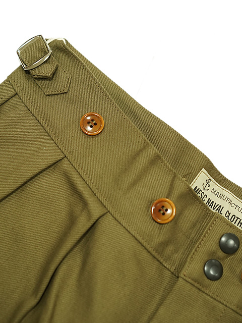 画像6: 【 SUGAR CANE×Mister Freedom（シュガーケン×ミスターフリーダム） 】 【 11.5oz. 】Brown Drill Diggers Trousers [ NAVAL CLOTHING TAILOR ]
