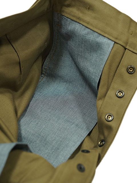 画像8: 【 SUGAR CANE×Mister Freedom（シュガーケン×ミスターフリーダム） 】 【 11.5oz. 】Brown Drill Diggers Trousers [ NAVAL CLOTHING TAILOR ]