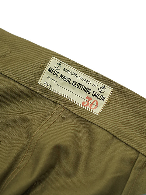 画像9: 【 SUGAR CANE×Mister Freedom（シュガーケン×ミスターフリーダム） 】 【 11.5oz. 】Brown Drill Diggers Trousers [ NAVAL CLOTHING TAILOR ]