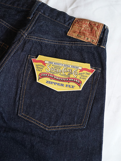 画像10: 【 SUGAR CANE（シュガーケン） 】 14oz. DENIM 1955Z MODEL (ZIPPER FLY) [ One Wash ]