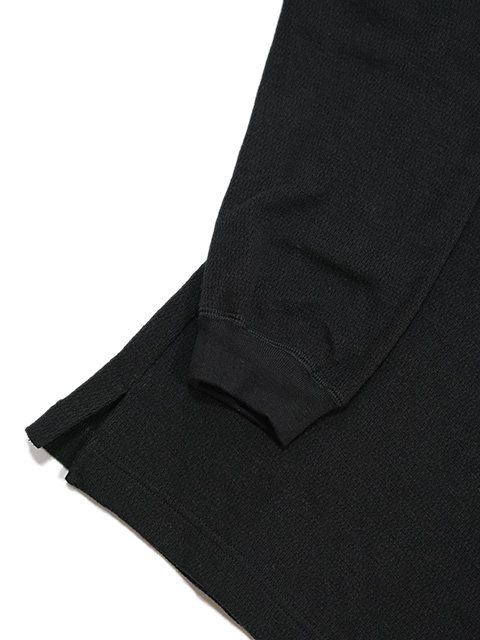 画像5: 【 GYPSY & SONS（ジプシー&サンズ） 】　ウール混ヘンリーネックサーマル　[ WOOL CLASSIC HENRY INNER ] [ BLACK ] 【 メール便可 】