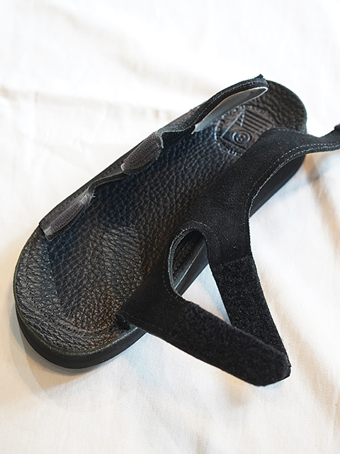 画像5: 【 THE SANDALMAN（ザ・サンダルマン） 】 レザーサンダル [ BULLHIDE ] [ BLACK ]