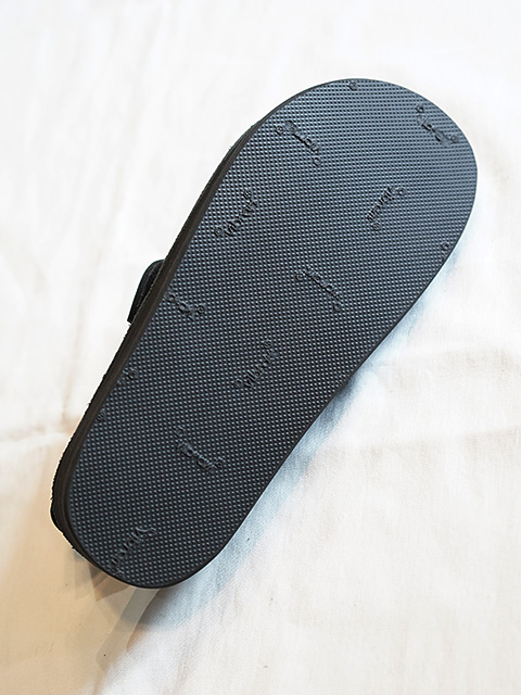 画像8: 【 THE SANDALMAN（ザ・サンダルマン） 】 レザーサンダル [ BULLHIDE ] [ BLACK ]