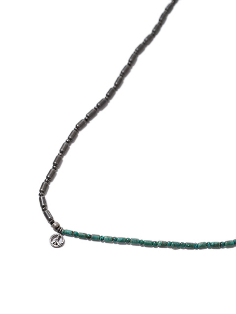 画像4: 【 Sunku（サンク） 】 シルバー & ターコイズネックレス [ Silver & Turquoise Necklace ] [ 73cm ]