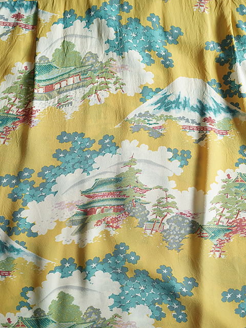 画像6: 【 SUN SURF（サンサーフ） 】　半袖アロハシャツ　S/S HAWAIIAN SHIRT　[ ANCIENT CAPITAL ]　[ YELLOW ]