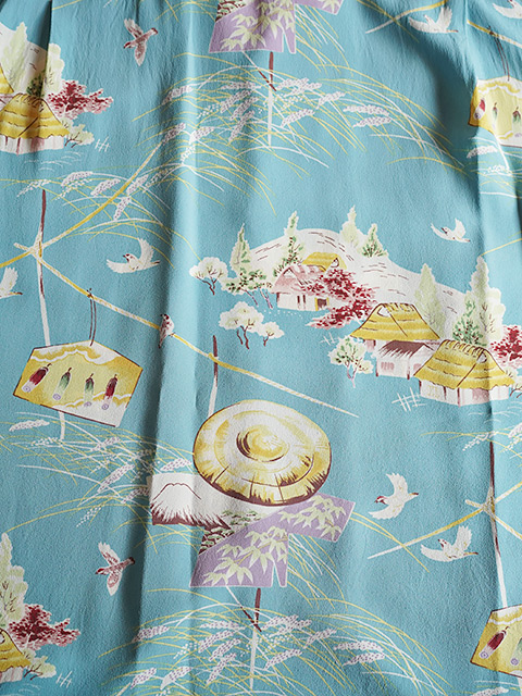 画像6: 【 SUN SURF（サンサーフ） 】　半袖アロハシャツ　S/S HAWAIIAN SHIRT　[ SCARECROW ]　[ BLUE ]