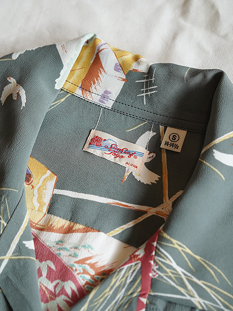 画像8: 【 SUN SURF（サンサーフ） 】　半袖アロハシャツ　S/S HAWAIIAN SHIRT　[ SCARECROW ]　[ BLACK ]
