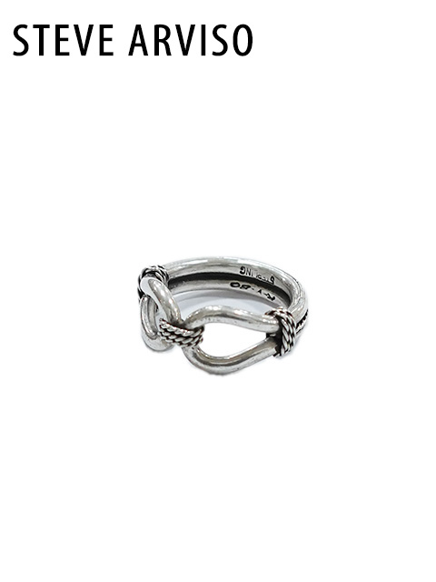 画像1: 【 Steve Arviso（スティーブアルビソ） 】ホースウィスパラーリング [ NAVAJO JEWELRY ] [ 19号 ] 【 メール便可 】