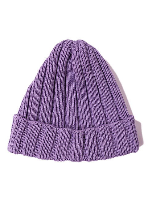 画像3: 【 TONNY CAP（トニーキャップ） 】COTTON WATCH CAP [ PURPLE ] [ Made In Japan ] 【 メール便可 】