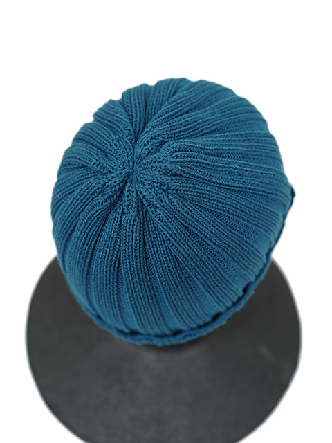 画像2: 【 TONNY CAP（トニーキャップ） 】COTTON WATCH CAP [ BLUE ] [ Made In Japan ] 【 メール便可 】