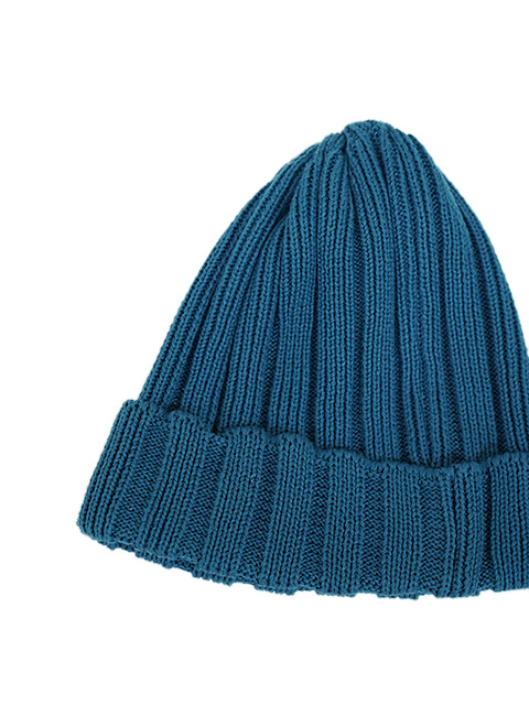 画像3: 【 TONNY CAP（トニーキャップ） 】COTTON WATCH CAP [ BLUE ] [ Made In Japan ] 【 メール便可 】