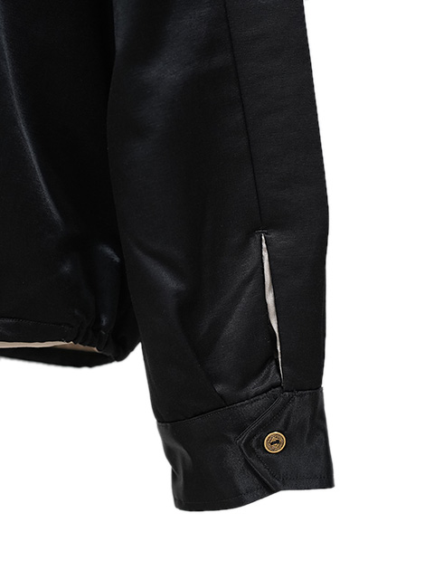 画像11: 【 TAILOR東洋（テーラートウヨウ） 】 サテンベトジャン [ Mid 1960s Style Satin Vietnam Jacket ] [ VIET-NAM MAP ] [ BLACK ]