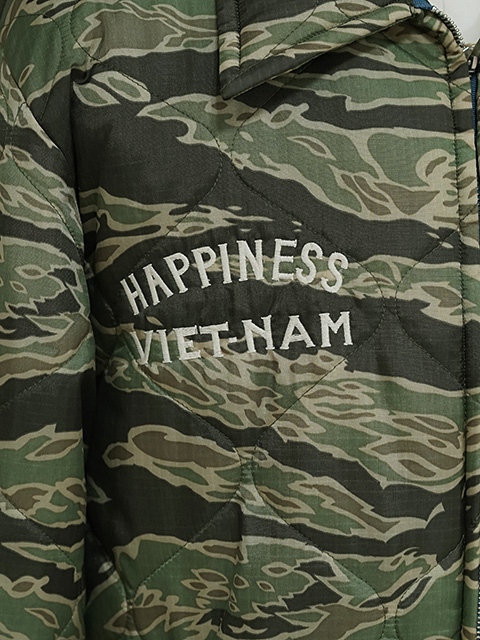 画像7: 【 TAILOR東洋（テーラートウヨウ） 】 ベトジャン [ Mid 1960s Style Vietnam Liner Jacket ] [ VIET-NAM MAP ] [ Tiger Camo ]