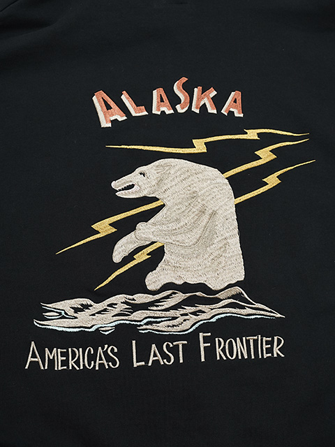 画像8: 【 TAILOR TOYO(テーラー東洋） 】 スカパーカー  [ SUKA ZIP PARKA EMBROIDERED ] [ ALASKA ] [ BLACK ]