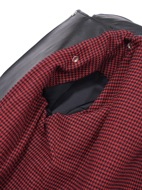 画像16: 【 Y'2 LEATHER（ワイツーレザー） 】　ECO HORSE 1930'S DOUBLE MOTORCYCLE JACKET [ Eco Horse (馬革) ] [ BLACK ]