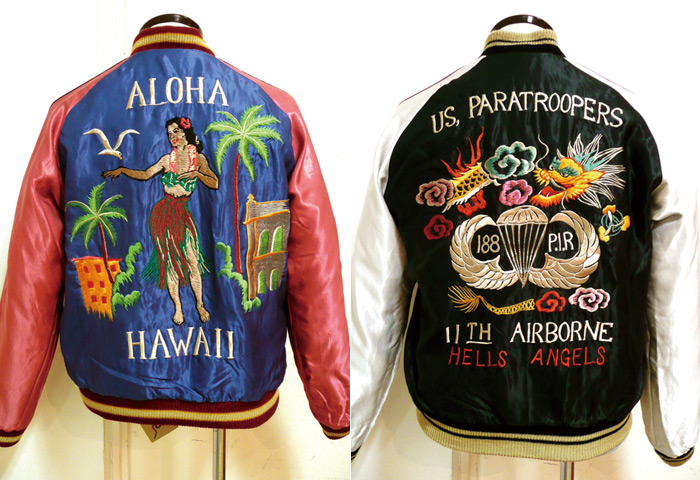 TAILOR TOYO(テーラー東洋）】スカジャン[ 11TH AIRBORNE×ALOHA HAWAII 